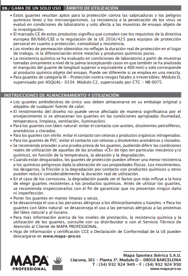 Instrucción de Uso