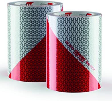 LAMINA REFLECTANTE  NIVEL 1  BLANCA/ROJA V2 141mmX50M (copia)