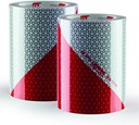 LAMINA REFLECTANTE  NIVEL 1  BLANCA/ROJA V2 141mmX50M (copia)