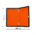Panel Naranja Plegable ADR  400x300 mm - Vertical