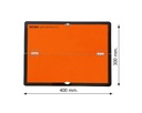 Panel Naranja Plegable ADR  400x300 mm - Horizontal