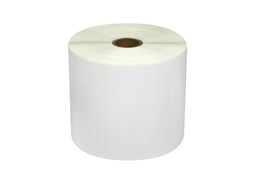 ETIQUETA BLANCA MATE TRANSF. TÉRMICAS 100X100 MM (copia)