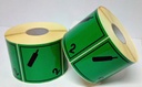 CLASE 2.2 GASES NO FLAMABLES 100X100mm 