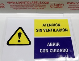 ETIQUETA PVC SIN VENTILACION DINA4 (PACK 10 Uds) (copia)