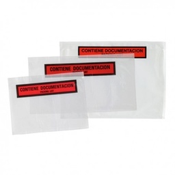 [EM002] BOLSAS PORTADOCUMENTOS ADHESIVAS 240X180 - 1 PLIEGUES