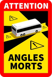 [ANGULOS_BUS] ETIQUETA "ATTENTION ANGLES MORTS" AUTOBUSES - ÁNGULOS MUERTOS